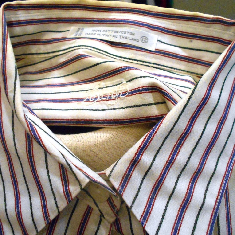 Womens Foxcroft striped shirt size 12
